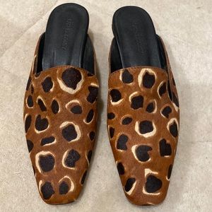 Rachel Comey - animal print mule with ~1 inch heel